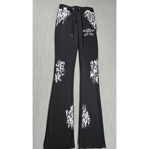 Rockstar Pants - Rockstar Original‎ Warm Up Stacker Pants Black Size Medium
